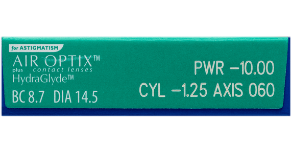 Air Optix Plus HydraGlyde for Astigmatism 6er - Ansicht 5