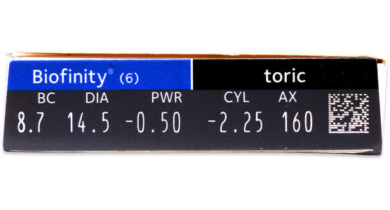 Biofinity toric 6er - Ansicht 4
