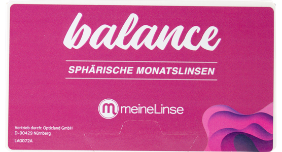 meineLinse balance sphärische Monatslinsen 6er - Ansicht 2
