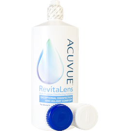 Acuvue RevitaLens in der 300ml Flasche mit Kontaktlinsenbehälter