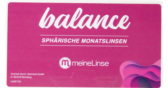 meineLinse balance sphärische Monatslinsen 3er - Ansicht 3