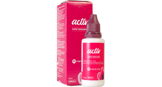 meineLinse activ hard Reiniger Einzelflasche - Ansicht 2