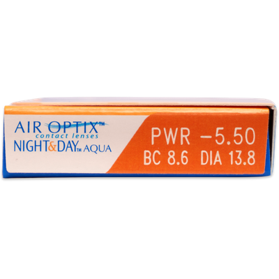 Monatslinsen Sphärisch Air Optix Night&Day Aqua 3er Ansicht 3
