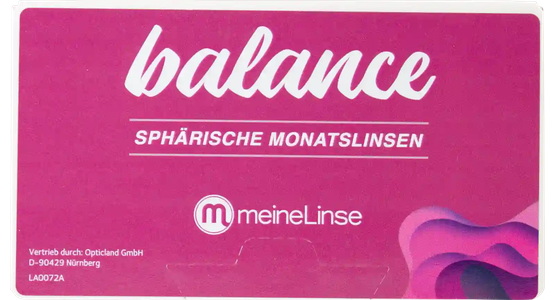 meineLinse balance sphärische Monatslinsen 3er - Ansicht 3