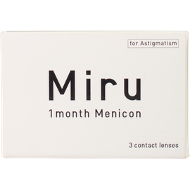 Monatslinsen Torisch Miru 1month for Astigmatism 3er