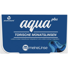  meineLinse aqua plus torische Monatslinsen 3er