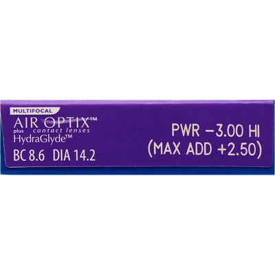  Air Optix plus HydraGlyde multifocal 3er Ansicht 3