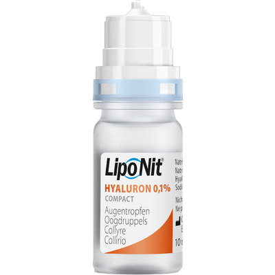  Lipo Nit Augentropfen 0,1% Hyaluron Einzelflasche Ansicht 2