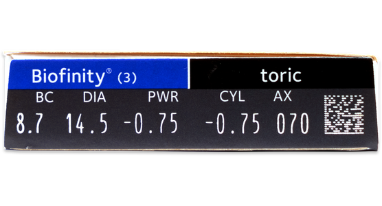 Biofinity toric 3er - Ansicht 4