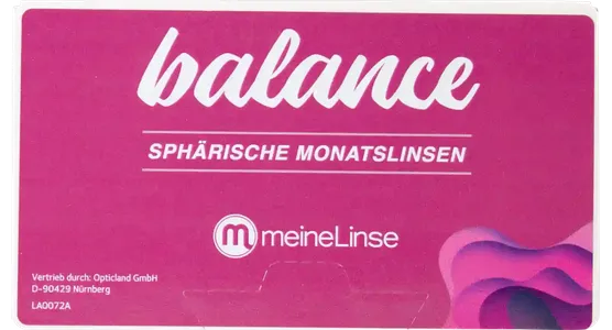 meineLinse balance sphärische Monatslinsen 3er - Ansicht 3