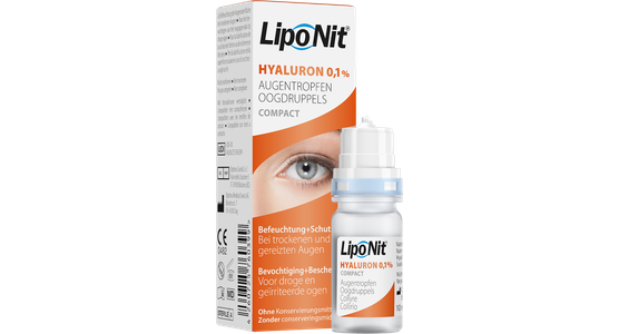 Lipo Nit Augentropfen 0,1% Hyaluron Einzelflasche - Ansicht 2