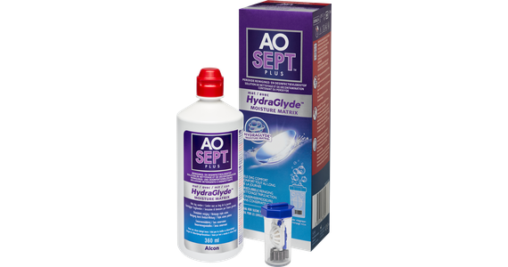 Aosept plus HydraGlyde Einzelflasche - Ansicht 2