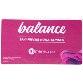  meineLinse balance sphärische Monatslinsen 3er
