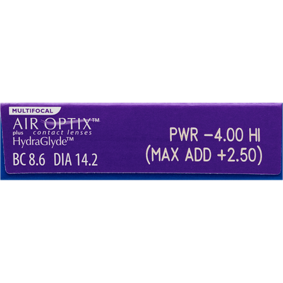  Air Optix plus HydraGlyde multifocal 6er Ansicht 4